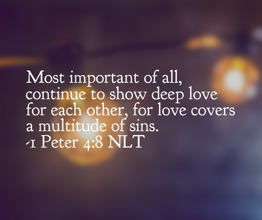 1 Peter 4:8